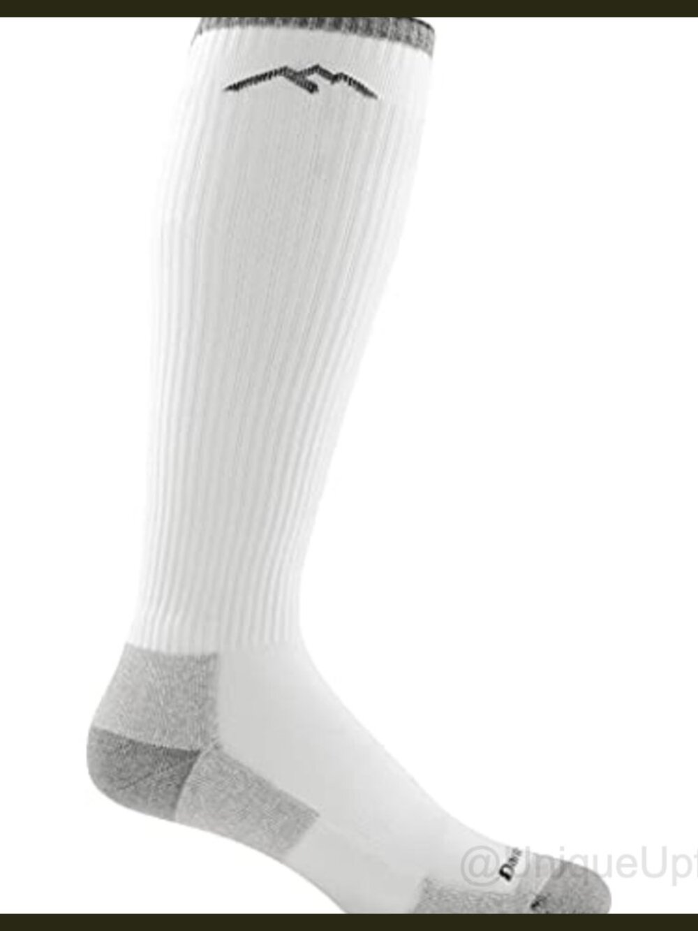 Men's Merino Wool Over-the-Calf Athletic Work Socks Cushion Lightweight